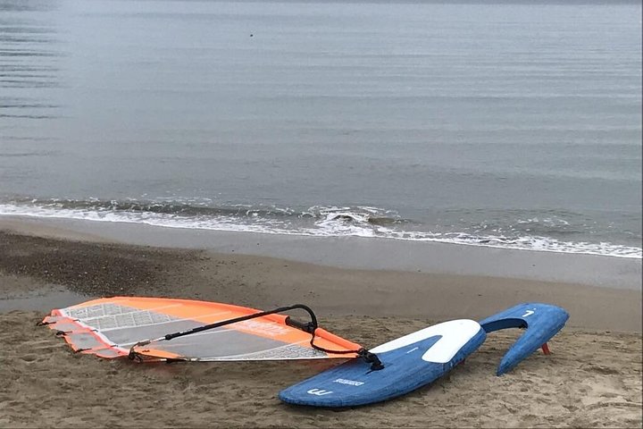 Beginner Day1 Dynamic Windsurfing Marbella-Estepona