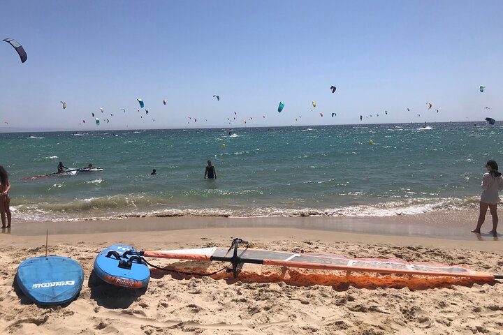 Beginner Day1 Dynamic Windsurfing Marbella-Estepona