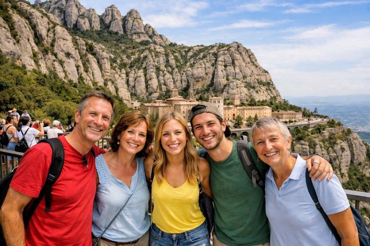 Best of Barcelona and Montserrat with Hotel / Port Pick up