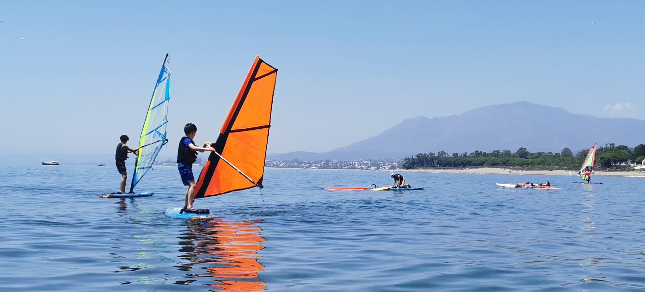 Dynamic Windsurfing Beginner camp Costa del Sol, Marbellla-Estepona