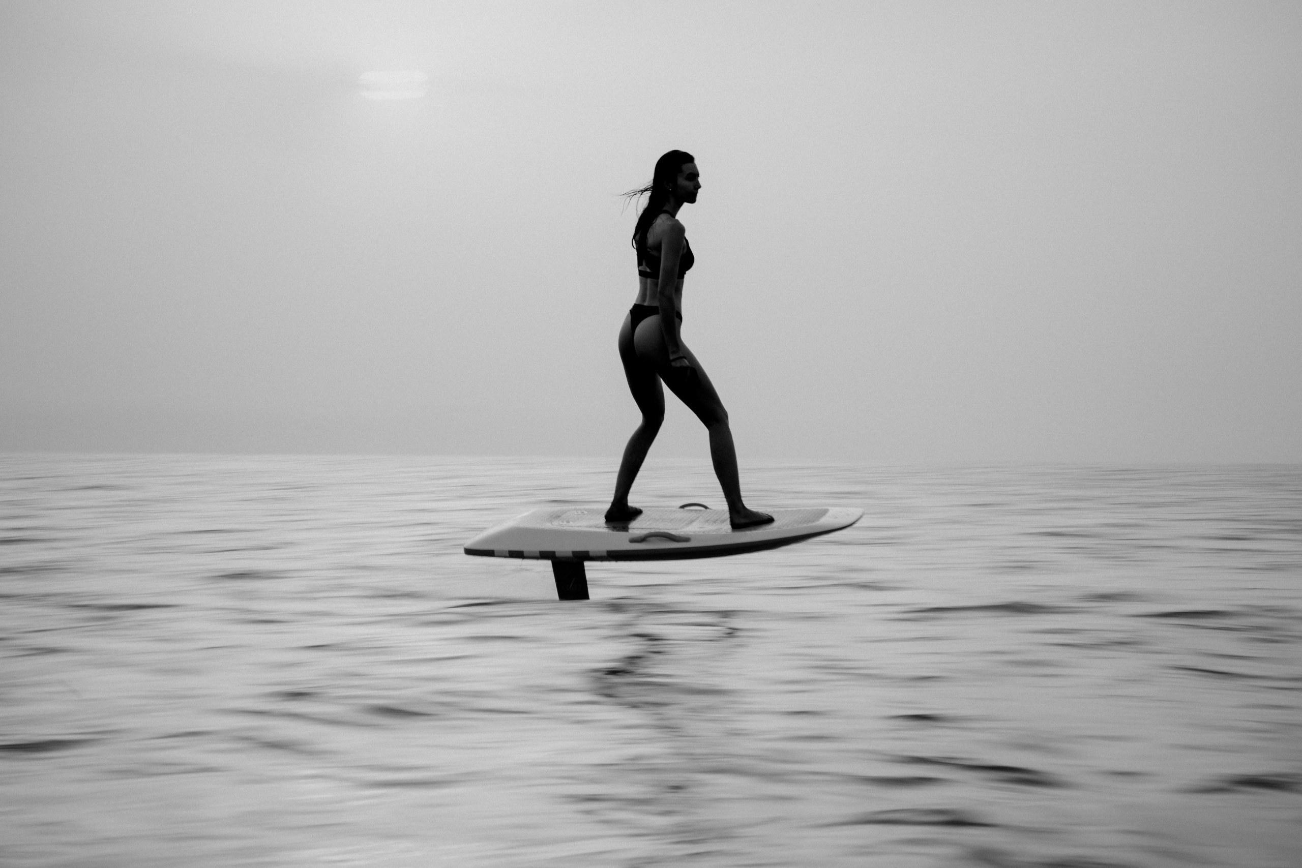 Estepona: Sunset Paddle-Out & E-Foil Couples Ocean Adventure