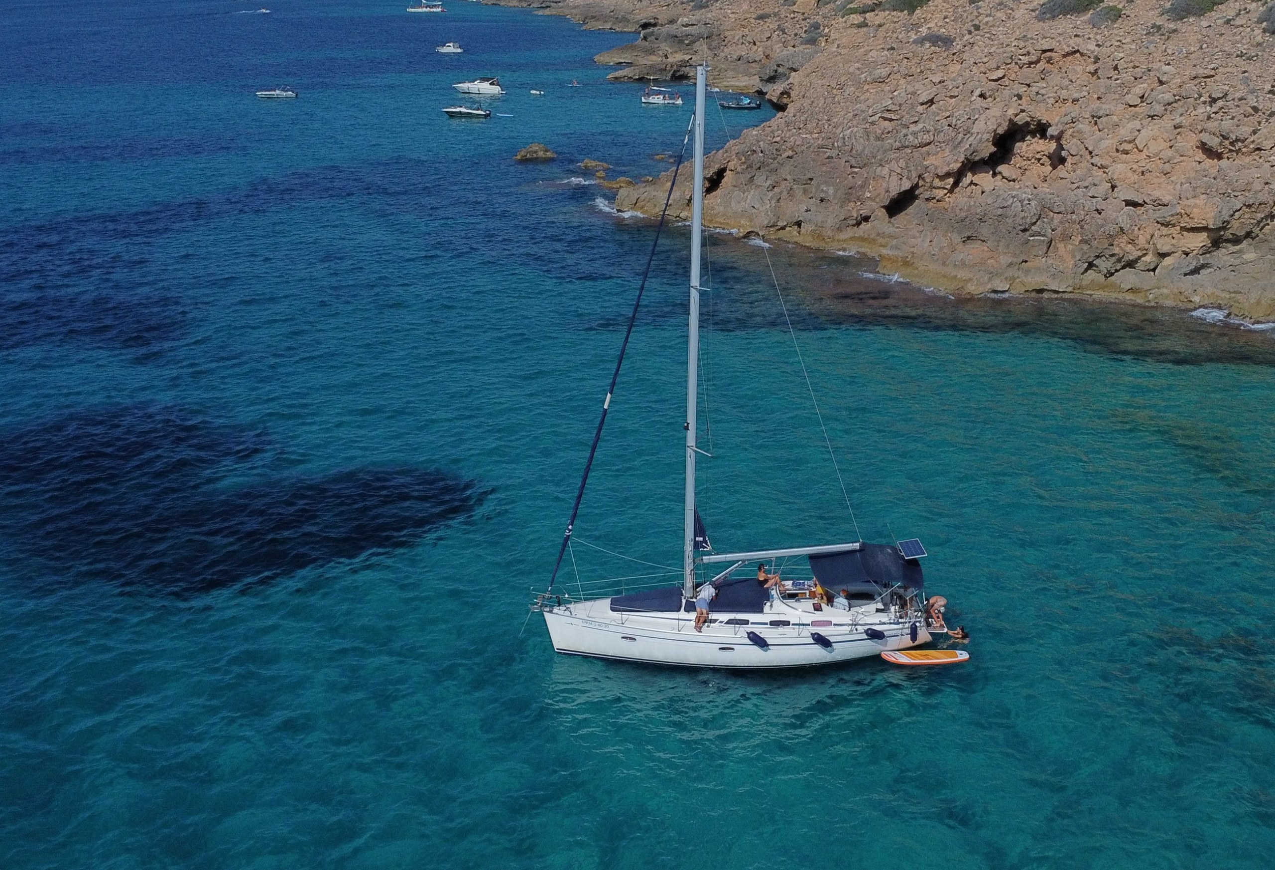 "Mallorca, small group charter, best routes Palma Bay"