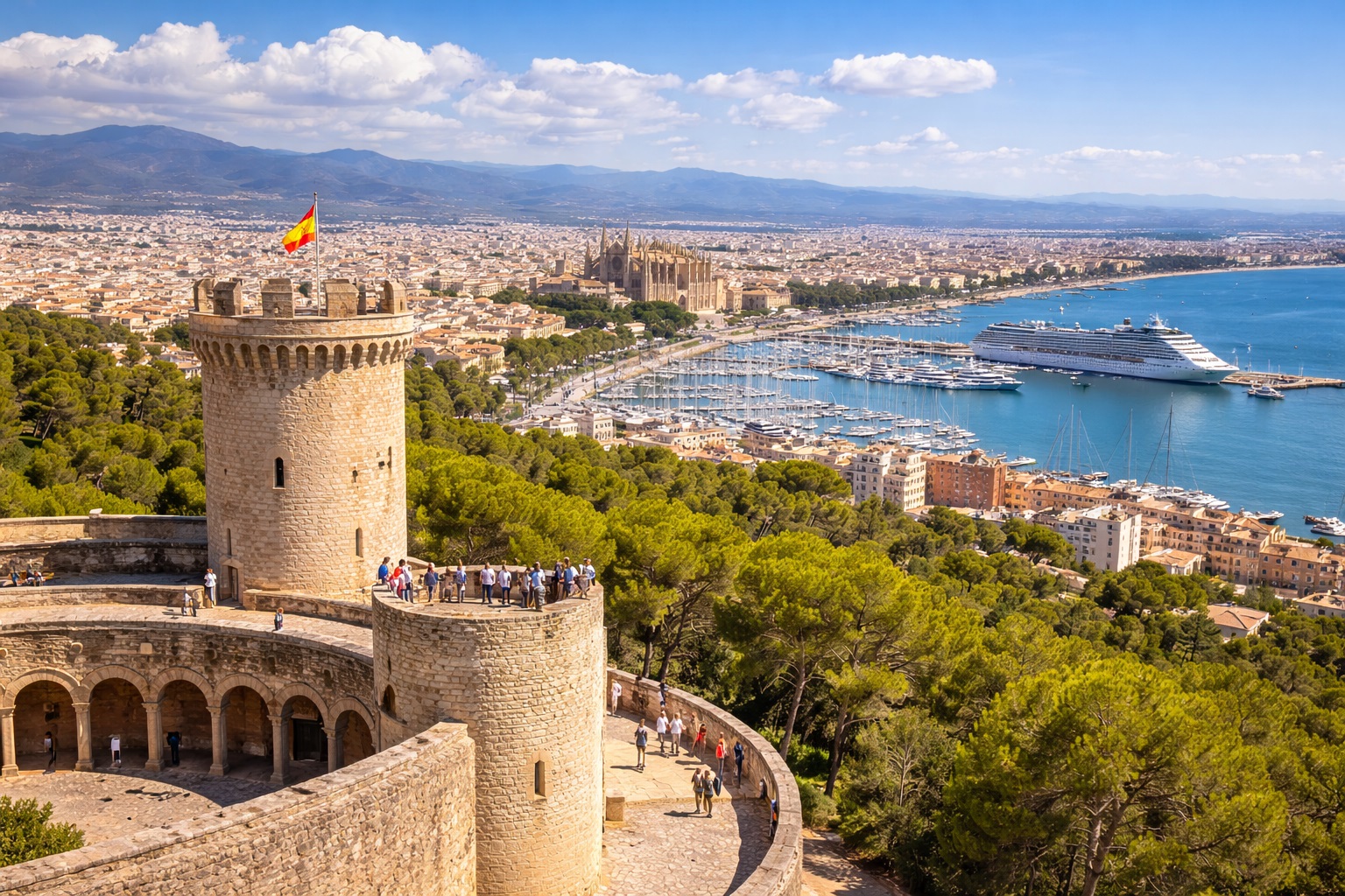 Palma de Mallorca and Valldemossa – Small-Group Shore Excursion