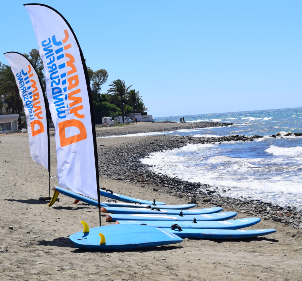 Private class windsurfing Costa del Sol