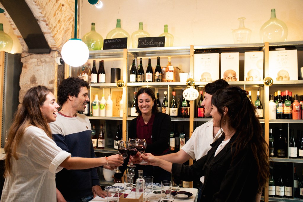 Private tapas and wine walking tour experience
