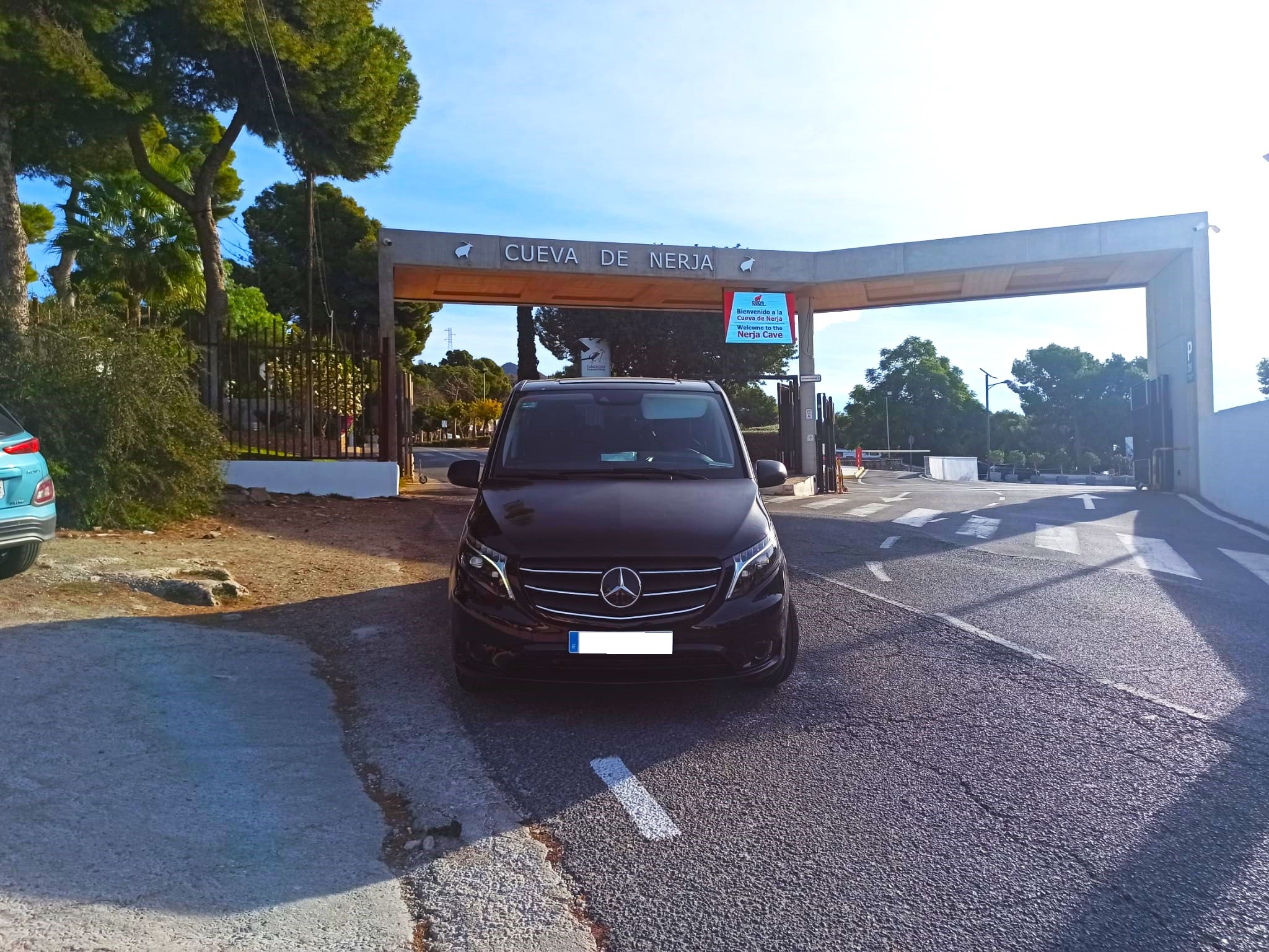 van in Cave of Nerja