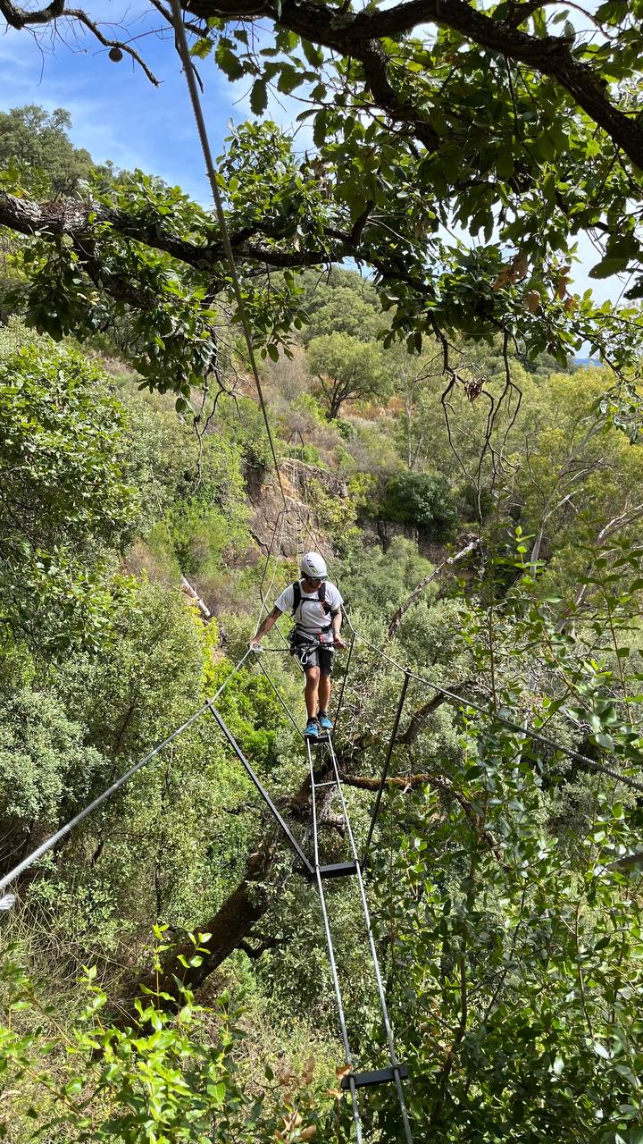Via Ferrata El Caimán: Adventure and Scenic Beauty in Alcornocales Natural Park