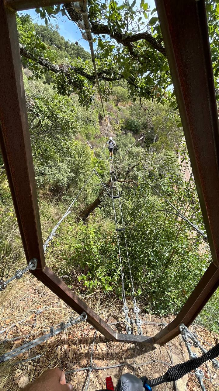 Via Ferrata El Caimán: Adventure and Scenic Beauty in Alcornocales Natural Park