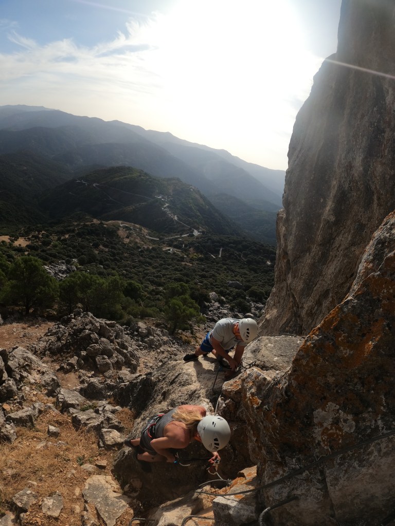 Via Ferrata in Benalauría: Thrilling Adventure with the Best Views of Costa del Sol