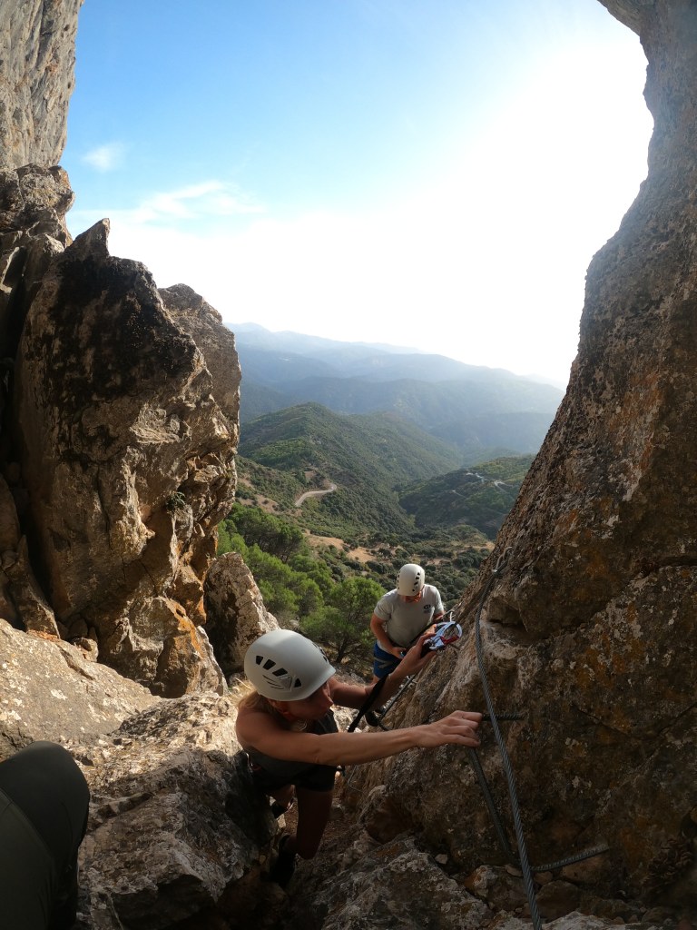 Via Ferrata in Benalauría: Thrilling Adventure with the Best Views of Costa del Sol