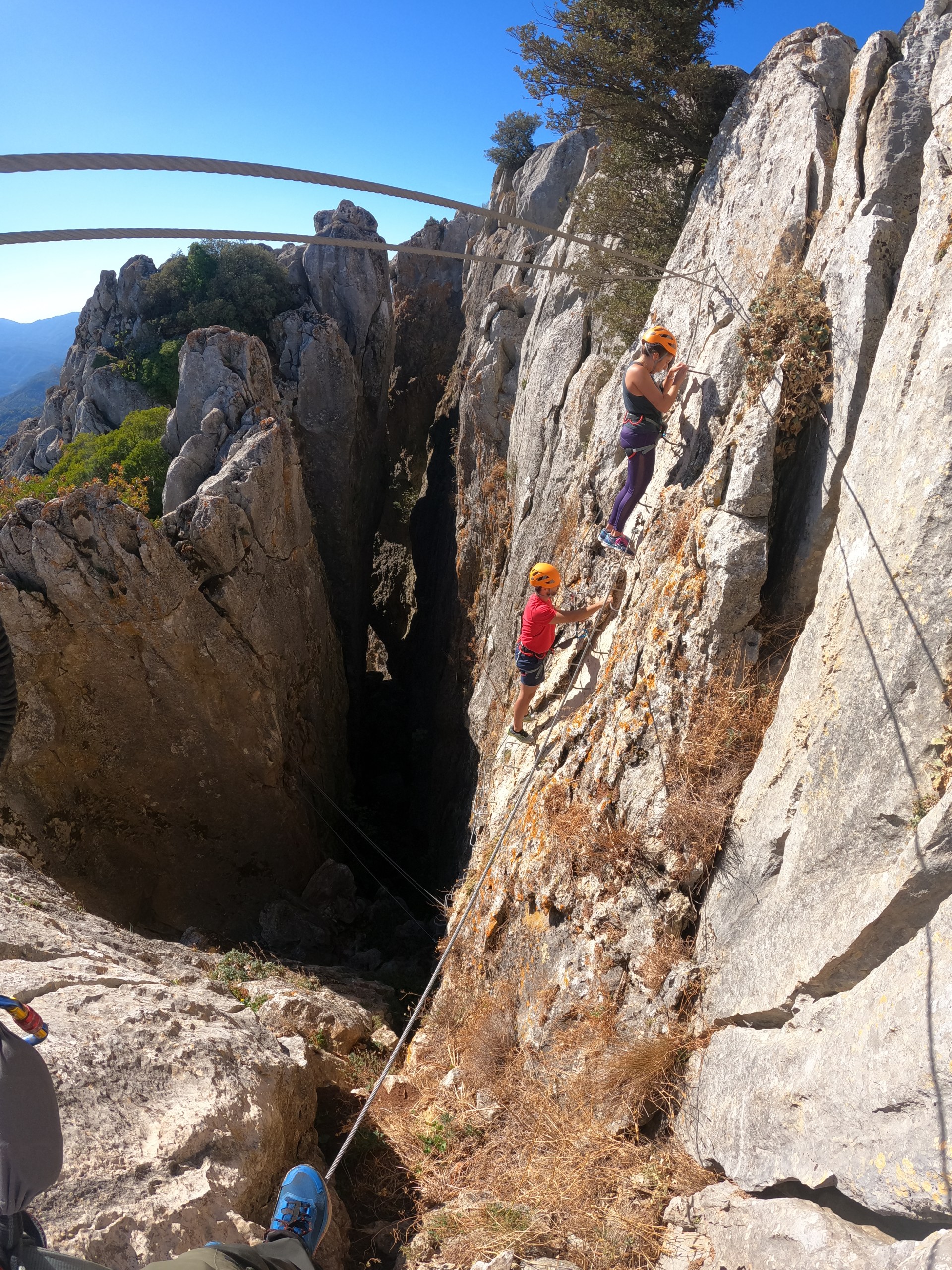 Via Ferrata in Benalauría: Thrilling Adventure with the Best Views of Costa del Sol