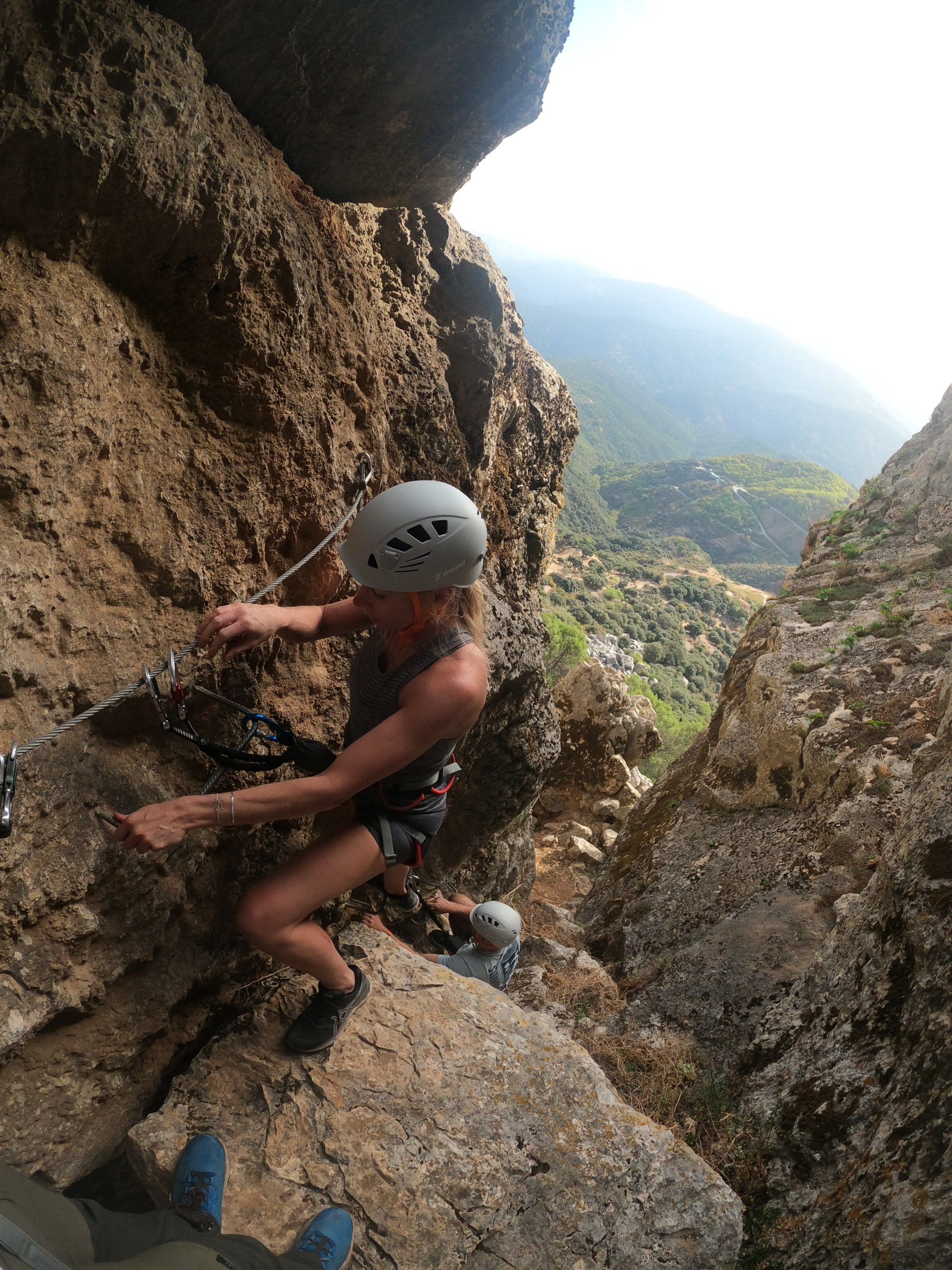Via Ferrata in Benalauría: Thrilling Adventure with the Best Views of Costa del Sol