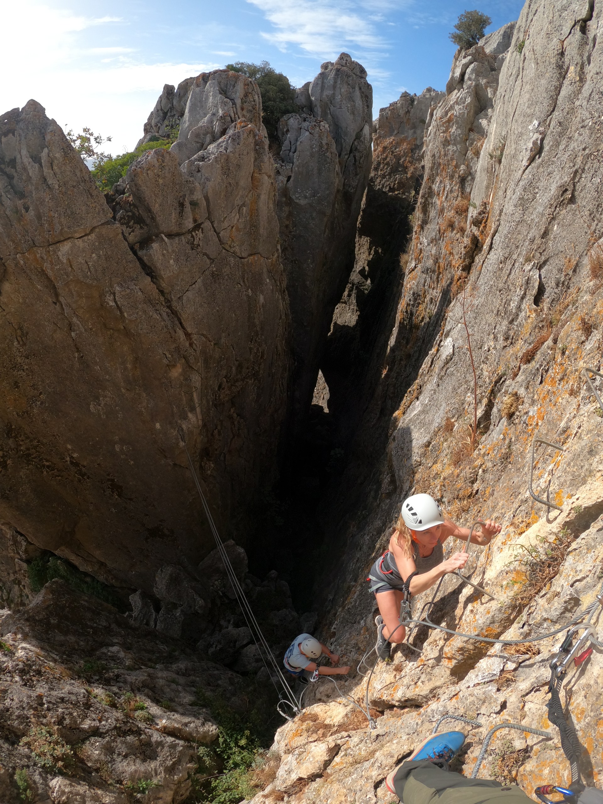 Via Ferrata in Benalauría: Thrilling Adventure with the Best Views of Costa del Sol