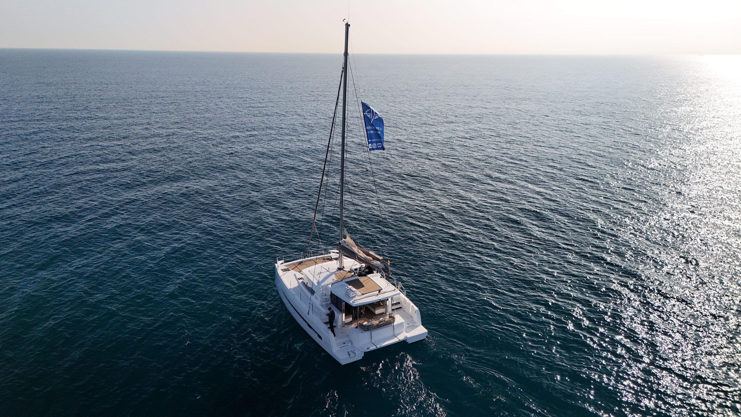 2 HOURS (BALI 4.2) - private luxury catamaran Barcelona