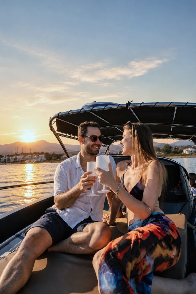 2H Private Sunset Cruise with Cava
