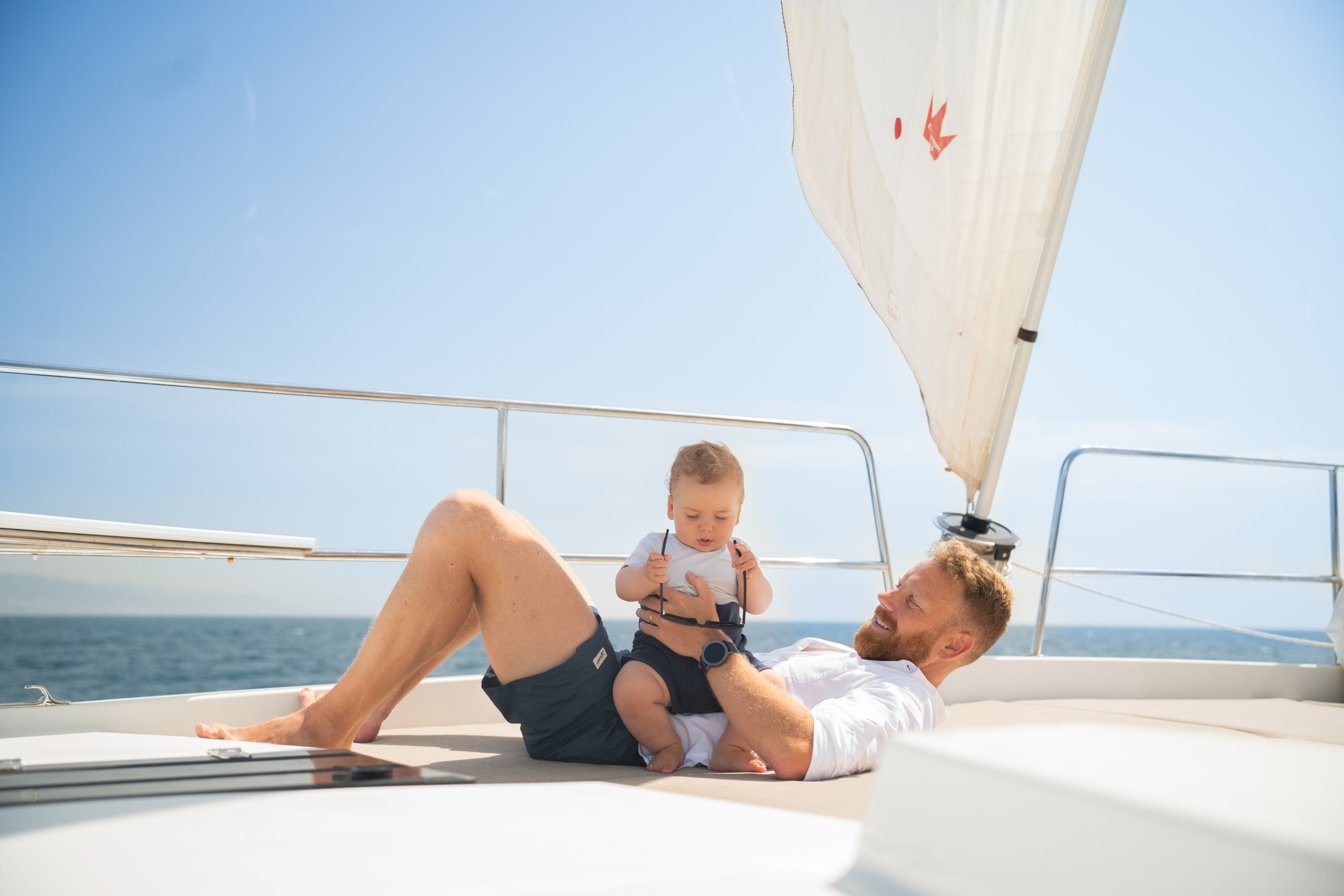 3 HOURS (BALI 4.2) - private luxury catamaran Barcelona