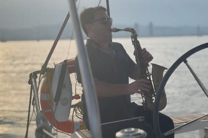 Barcelona Sunset Private Sailing with Live Saxophone and Open bar (max 8)