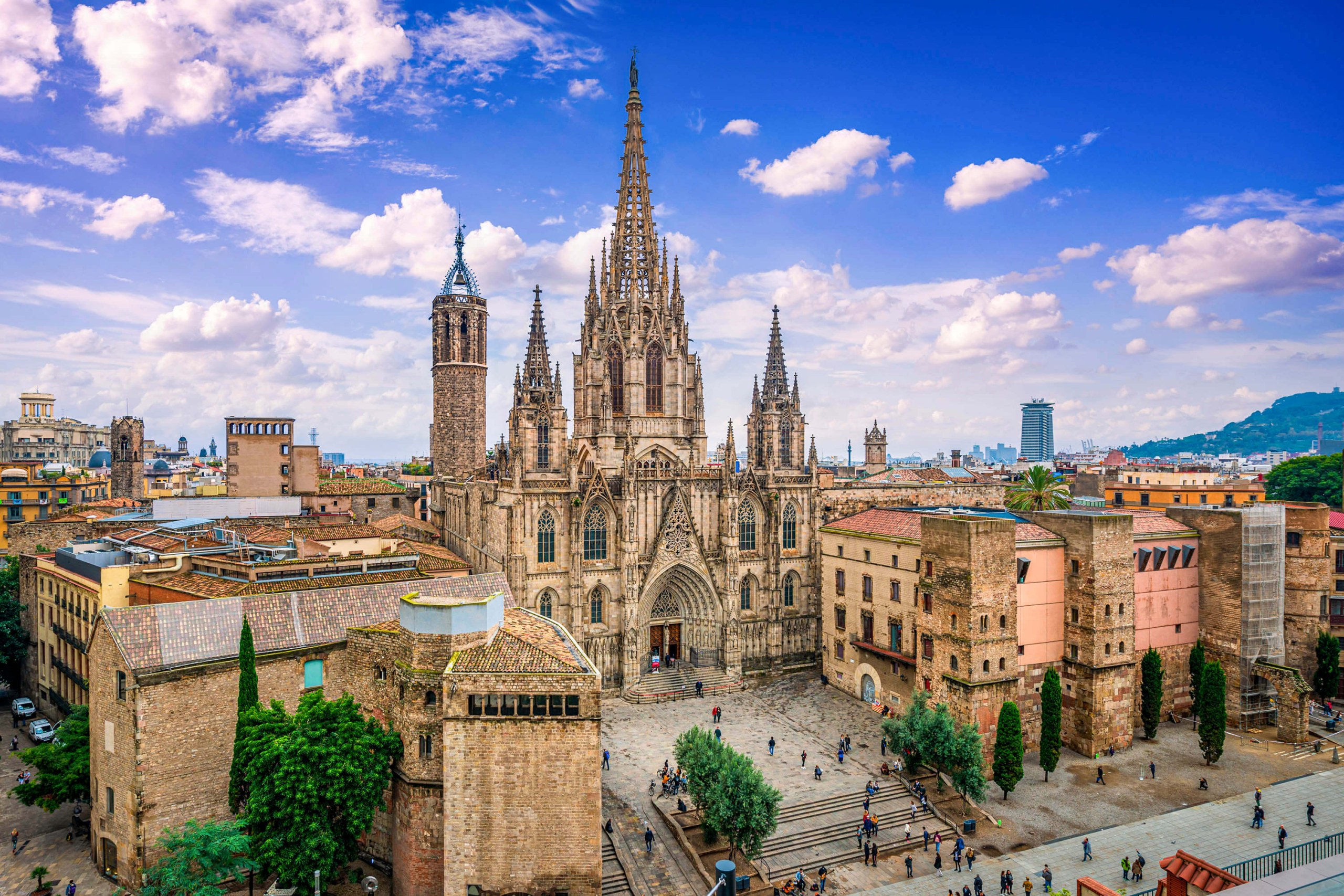 Barcelona: tour of the Gothic Quarter with audio guide app