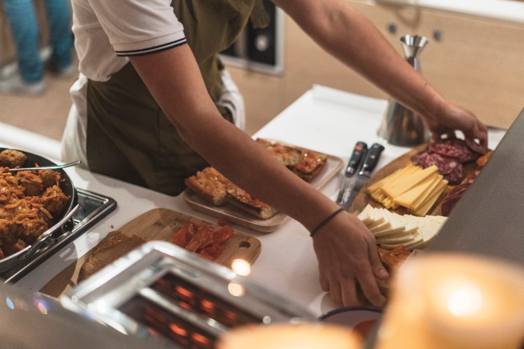 Dining with a private chef