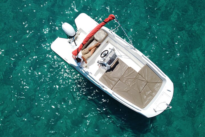 Boat from above