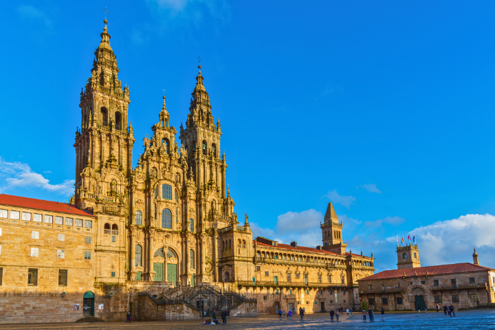 Historic Santiago de Compostela Self Guided Walking Tour with an APP