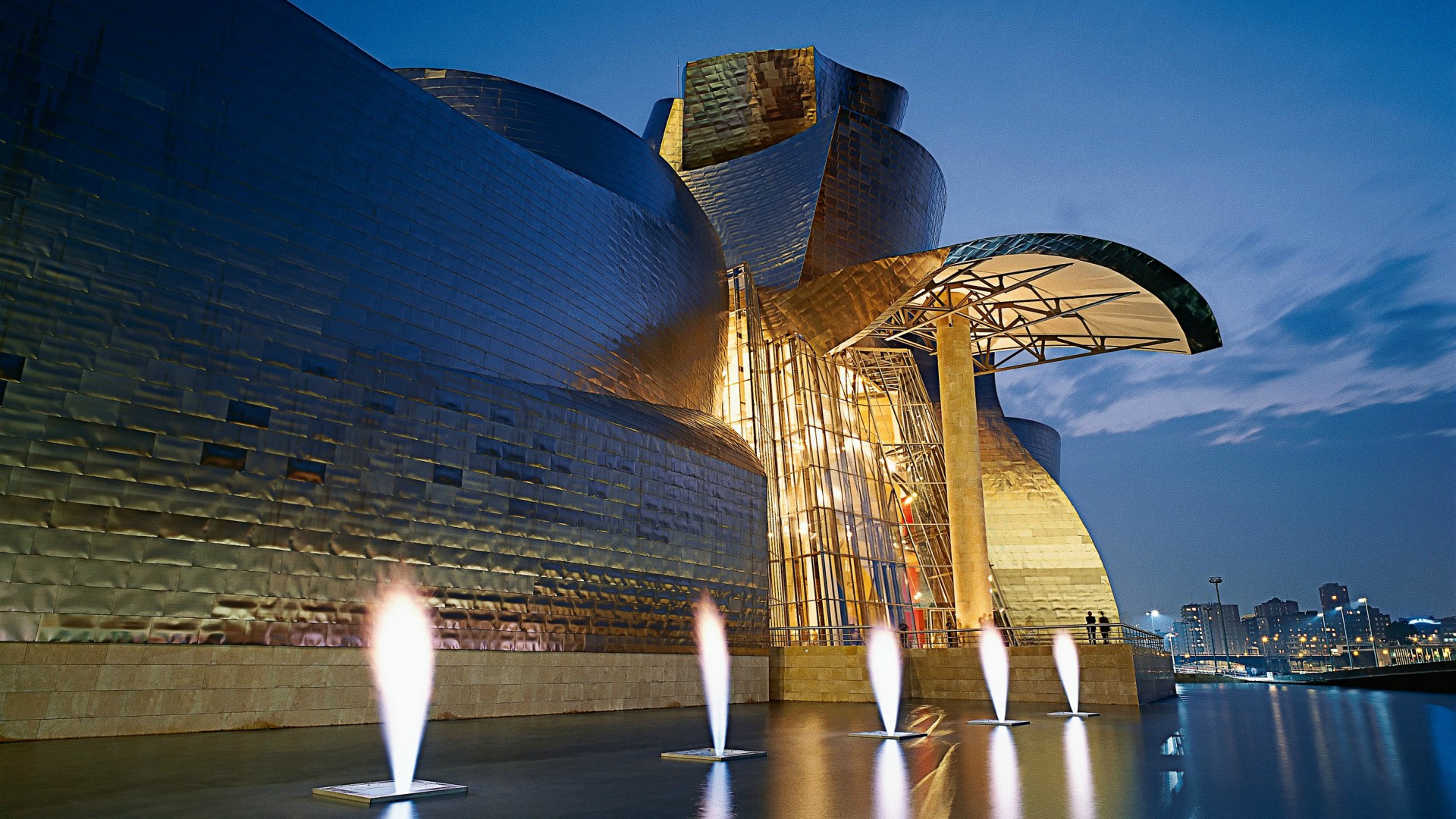 Magic at the Guggenheim Museum (inside and outside the museum)