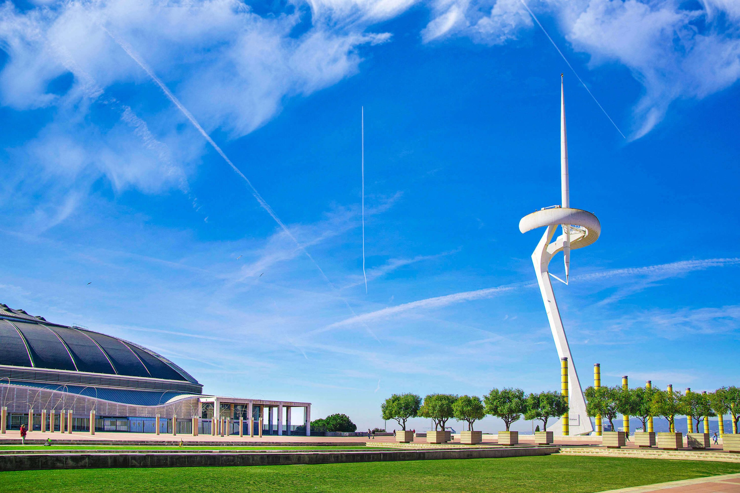 Montjuic Park, Barcelona: Walking Tour with Audio Guide App