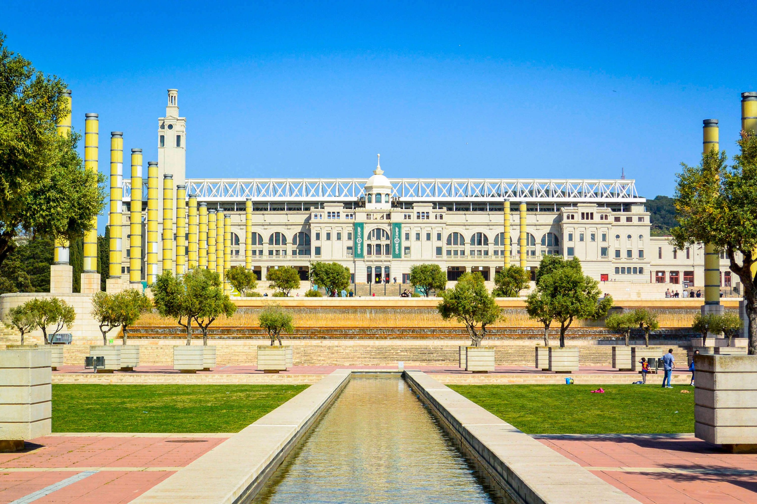 Montjuic Park, Barcelona: Walking Tour with Audio Guide App