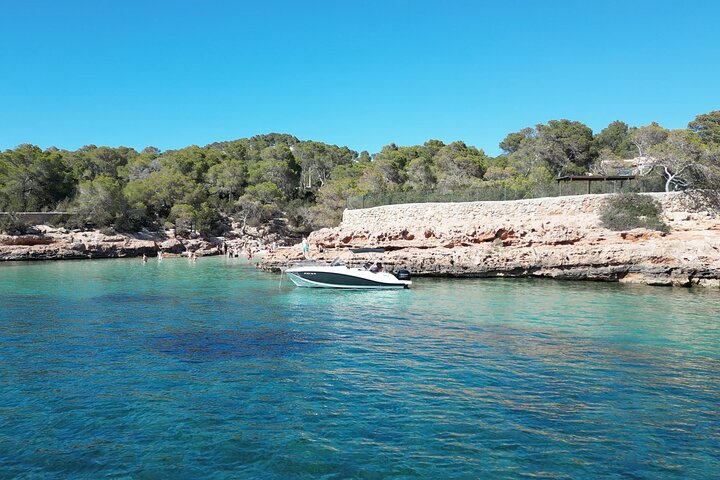 Private Boat Tour of San Antonio with Paddel surfing and Snorkeling