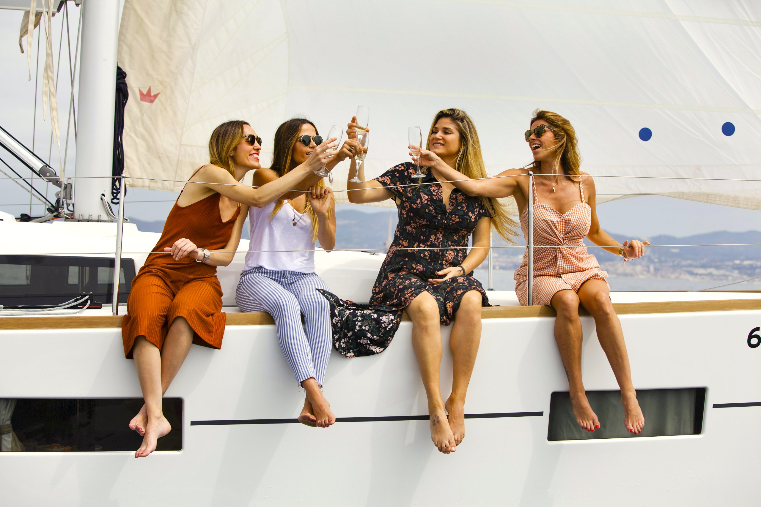 Refreshing Private Sailing Tour in Barcelona (max 11 persons)