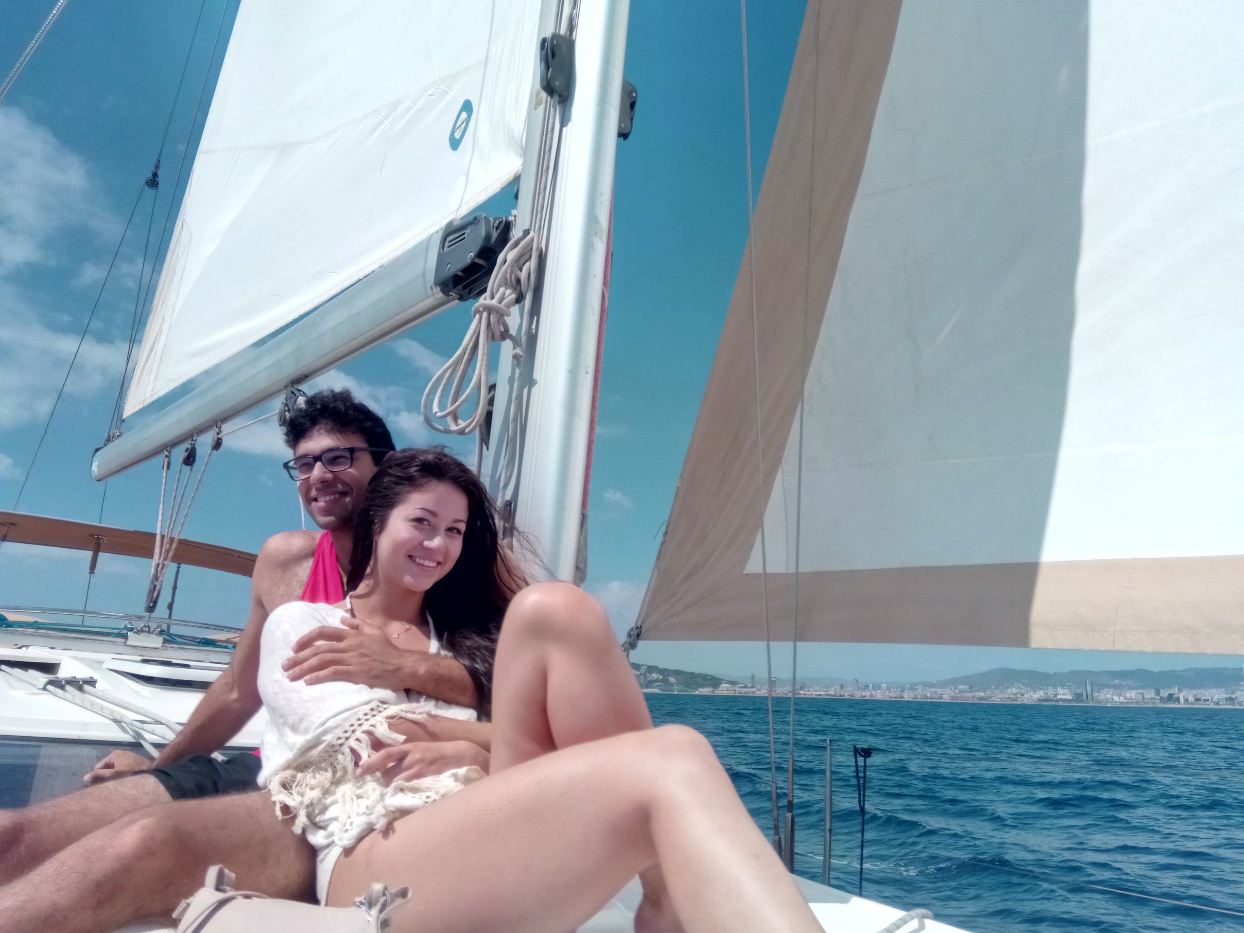 Refreshing Private Sailing Tour in Barcelona (max 11 persons)