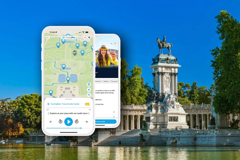 Retiro Park Walking Tour with Audio Guide App