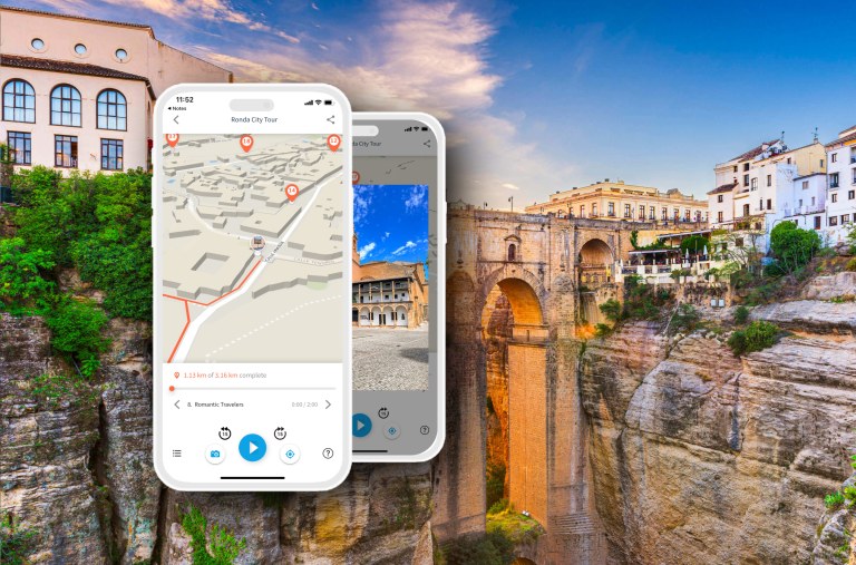 Ronda: Walking Tour with an Audio Guide App