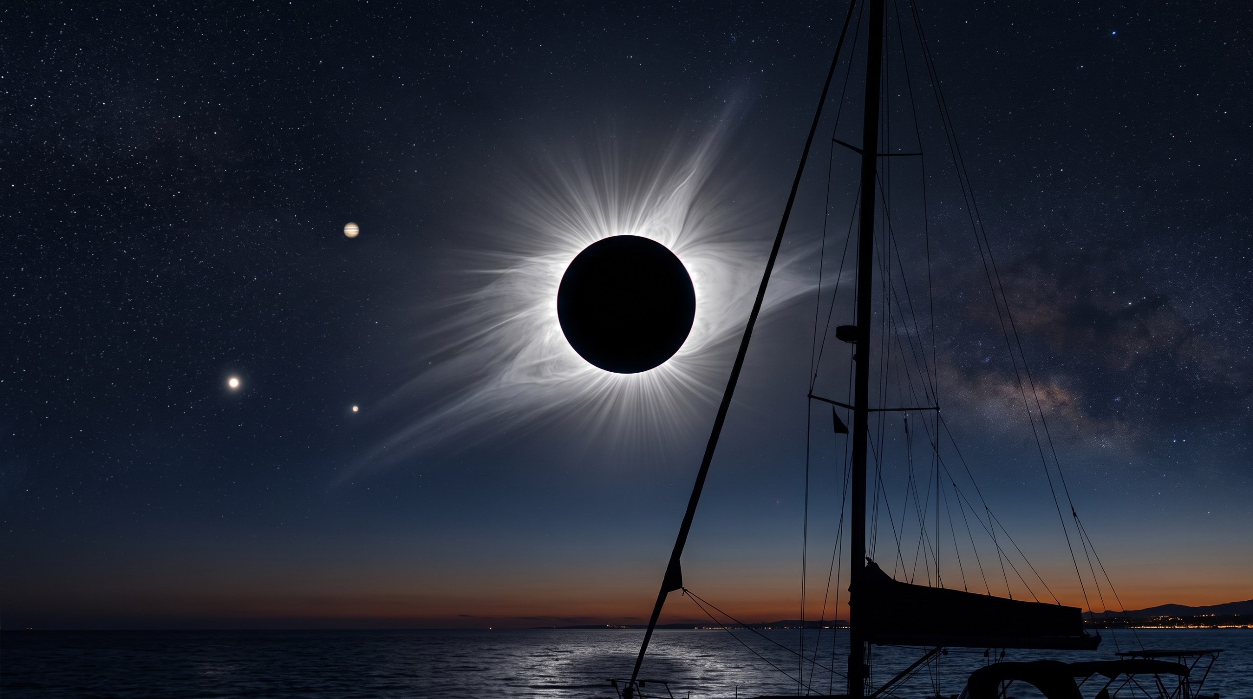 Total Solar Eclipse 2027: Boat Trip and Breakfast from Sotogrande