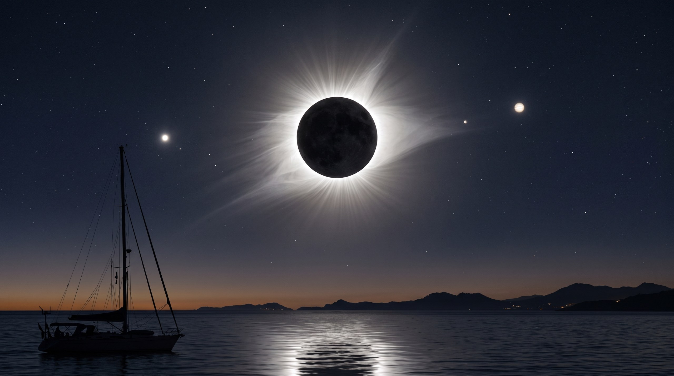 Total Solar Eclipse 2027: Boat Trip and Breakfast from Sotogrande