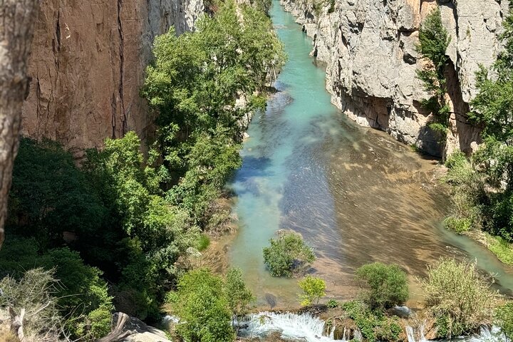 Valencia Tour Montanejos Hot Springs and Waterfall of the Bride