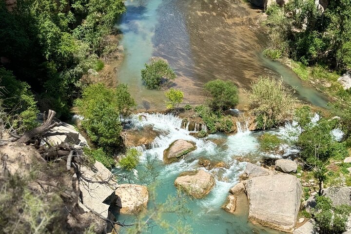 Valencia Tour Montanejos Hot Springs and Waterfall of the Bride