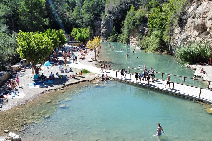 Valencia Tour Montanejos Hot Springs and Waterfall of the Bride